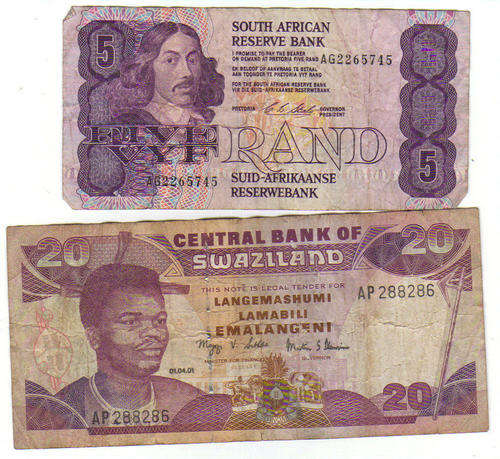 2 NOTES FROM GRANMA'S WALLET ?????