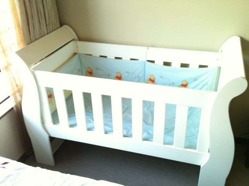 Like New White Baby Cots