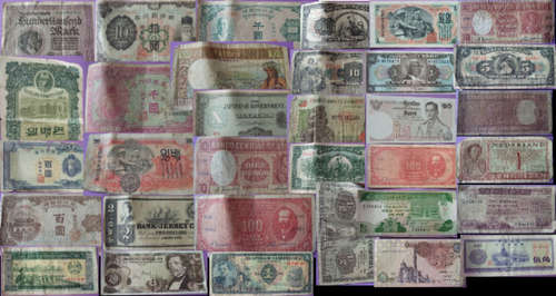 37 International Bank Notes