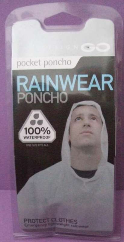 Pocket Poncho Raincoat