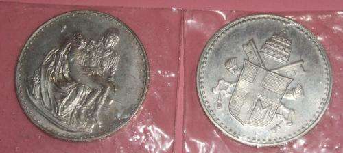 2 x Johannes Paulus II - P.M. Coins/Tokens