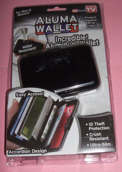 Aluma Wallet : Incredible Aluminum Wallet - strong & water resistant