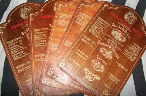 saratoga spur menu food restaurant drinks prices old antique valuable collection franchise collector item bargain vintage bar display cheap low closing soon crazy wacky wednesday tuesday weekend friday auction bid buy now gift brown wood wooden parow dining steak olden days long ago must have wow amazing dinner starter main dish dessert ranch dine places 