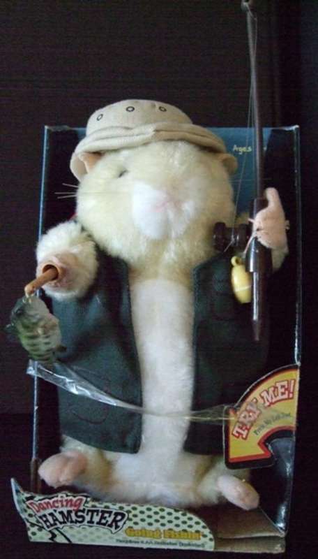 Dancing Fishing Hamster
