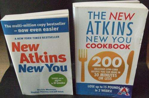 The New Atkins for A New You + The New Atkins New You Cookbook