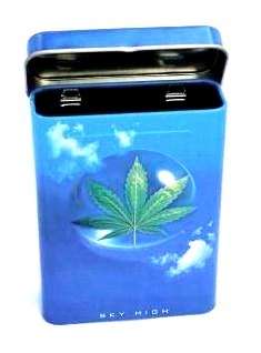 tin box holder holster container carry easy transport hide hidden safe secure metal aluminium aluminum silver shine shiney pretty cool hip funky trendy kief lekker mooi oulik lol awesome low pice cheap price discount