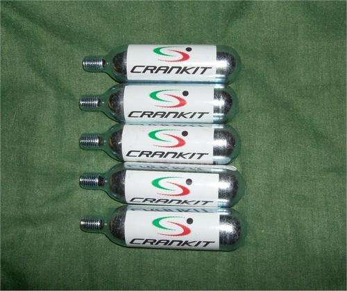 5x Crankit 16g CO2 Tyre Inflation Cartridges (Brand New and Unused)