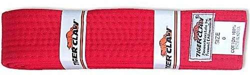 red belt high quality fabric cotton solid heavy duty