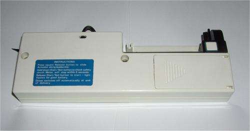 battery pack hind rear
