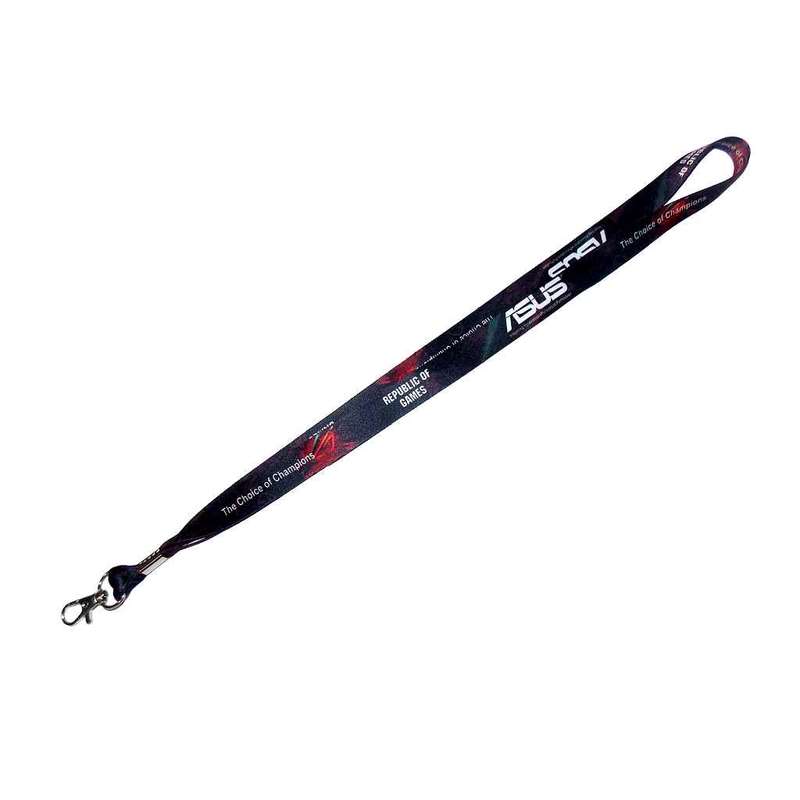 Genuine Asus Silk Style Lanyard - Republic of Games -The Choice of Champions