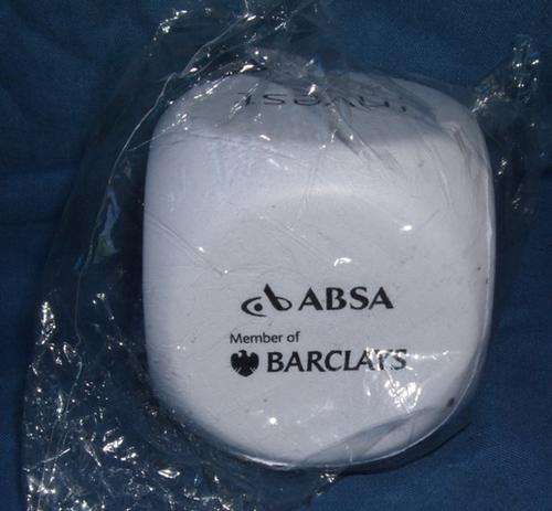Absa-Barclays White Square Exercise Stress Reliever