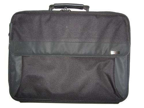 Black Metropolitan Business Laptop Bag  Lots of compartments.  From left to right: 42cm , From top to bottom: 29cm Second Hand, but in Great Condition.  no shoulder strap laptop hp genuine celeron latitude lattitude pentium i5 intel amd i3 i7 core duo 2 core2duo dual core ram cpu pc computer hardware laptop notebook rekenaar mobile tablet platform business bag sack carrier carry handle leather authentic real guinnea nappa cow hide bargain great deal excellent perfect physical condition nice wow amazing bargain good buy closing soon red hot summer winter deal zip zipper denim clothes accessory father's day dad pa vader vader's dag birthday present surprise manager office promotion gift geskenk nice stunning wow cool trendy collectible collectable rare scarce unique metropolitan metropolitain old mutual sanlam big brand mmi momentum holdings hold holder holster package packet bag backpack rucksack back pack ruck sack compartment hiking camping office study business work manager ceo hr human resources big boost status ego important feel good buy bid fantastic last one unusual odd good find Black Padded Polyester Targus Clamshell Laptop Bag (Carry Case) Information: Genuine Targus Brand Style: Clamshell Material: Polyester Laptop Size: 15.4" to 16" (39cm Diagonal to 40cm Diagonal) Case Exterior Dimensions: 44 x 30 x 9cm Case Interior Dimensions: 38.5 x 27.5 x 4.36cm Weight: 0.78kg / 780g Color: Black  Compartments: 3x (1x Main Zipped with Small Lock Loop, 1x Front Velcro Fold-over, 1x Back Open Velcro Sleeve) Includes Manufacturer Limited Lifetime Warranty with Registration Tag Very Stylish, Excellent Condition, Never Used (Strap Still Sealed) targus brand genuine legal authentic real legit black friday xmas christmas special sale clearance deal half price 50% off sale closing never to be repeated red hot summer spring december