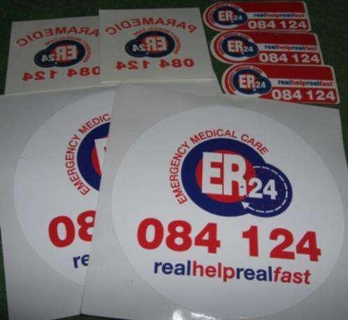 Paremedic medic ER24 rescue emergency stickers landyard box pillbox storage promotional advertising sinage collectable collect collector item new brand logo red white accesories accessories health gift present birthday anniversary christmas valentinesday fathersday mothersday holiday new year safety bid buy now must have collection cheap bargain low price sale clearance stock last only crazy tuesday wacky wednesday snap friday weekend special auction