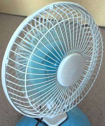 Safeway mini clip on desk fan air small new 15cm size box original box brand clicks white blue stand oscillating adjustable head appliance w wattage 15w 3 prong plug speed setting convenience portable Air-conditioners save Home high quality Cooler Cooling Plastic wind  present birthday valentinesday christmas new year holiday mothersday fathersday closing soon must have bid buy now crazy tuesday wacky wednesday snap friday weekend special auction cheap low price bargain sale