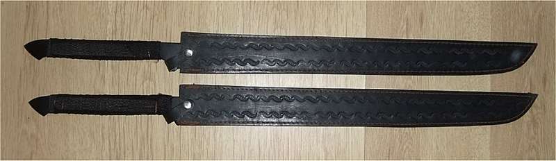 sheathed front