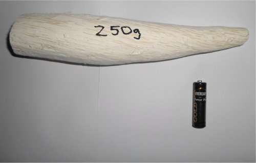 250g Whole African Dream Root: Uvuma-omhlope (Synaptolepis kirkii) - Dried, Rounded Weight Marked