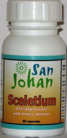 Sceletium tortuosum - Kanna - Kougoed capsules (60 X 100mg per bottle)