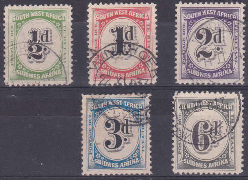 SWA 1931, POSTAGE DUE, set, UH, CV R665.00, view scans