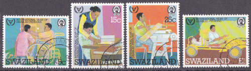 SWAZILAND 1981, 7 Dec. Intl Year of Disabled Persons, set, UNH, CV +/-R 40.00 view scans