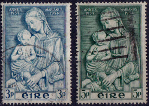 IRELAND 1954, 24 May. THE YEAR of MARIA, set, UH, CV +/- R 166.00 view scans