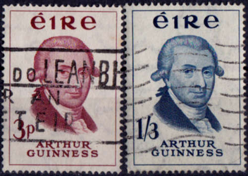 IRELAND 1959, 20 July. 200th ANNIV of the GUINNESS BREWERIES, set, UH, CV +/- R 197.00 view scans