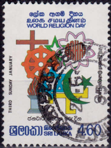 SRI LANKA 1985, 20 Jan. World Religion Day, single, UNH, CV +/-R 47.00 view scans