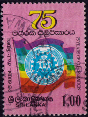 SRI LANKA 1986, 5 July, 75th Anniv Co-operative Movement, single, UNH, CV +/-R 16.00 view scans