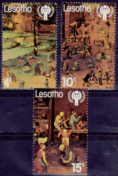 LESOTHO 1979, 10 Dec. International Year of the Child, set, MNH, CV +/-R 10.50 view scans