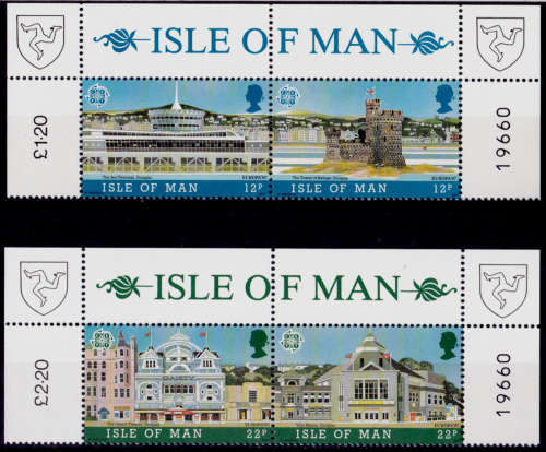 ISLE OF MAN 1987, 29 April. EUROPA STAMPS, set, MNH, CV +/-R 74.50 view scans