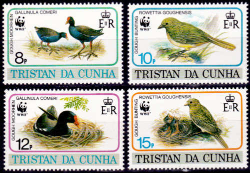 TRISTAN DA CUNHA 1991, 1 Oct. Worldwide Nature Protection, set, MNH, CV +/-R 149.00 view scans