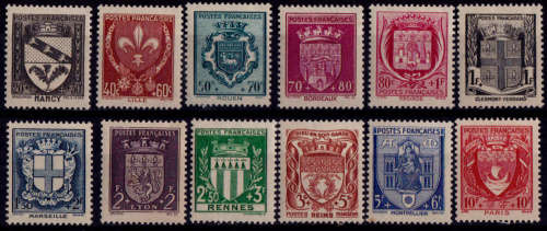 FRANCE 1941, 15 Dec. Charity Stamps, set, MH, CV +/-R 288.00 view scans