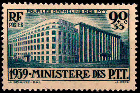 FRANCE 1939, 8 April. Charity Stamp, single, difficult to find, MH, CV +/-R 195.00 view scans