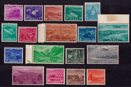 INDIA 1955, 26 Jan, Five Year Plan, set, MH, CV +/-R 1,950 .00 view scans
