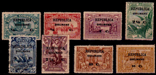 TIMOR 1914. Portugese Macau Overprinted&Surcharged, mint&used, CV +/- R 400.00, view scans