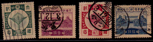 JAPAN 1928, 10 Nov. Enthronement of Emperor Hirohito, set, UH, CV +/- R 180.00, view scans