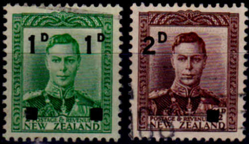 NEW ZEALAND, 1941. King Edward VI, set, UH, CV +/- R 9.00, view scans