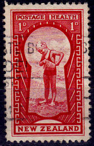 NEW ZEALAND 1935, 30 Sept. HEALTH STAMP, single, UH, CV +/-R 75.00, view scans