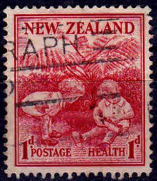 NEW ZEALAND 1938, 1 Oct. HEALTH STAMP, single, UH, CV +/-R 65.00, view scans