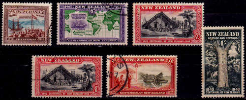 NEW ZEALAND 1940, 2 Jan. 100th ANNIV PROCLAMATION, set, UH, CV +/-R 520.00, view scans