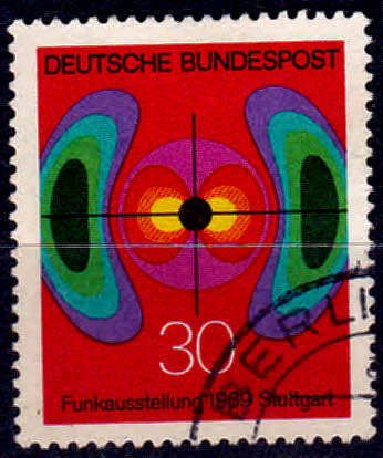 GERMANY 1969, 11 Aug. RADIO TELEVISION EXHIBITION, single, UH, CV +/-R 5.00 view scans