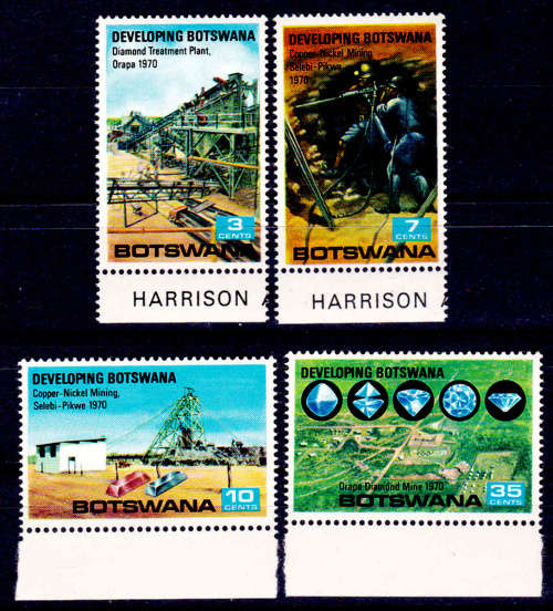 BOTSWANA 1970, 23 March. Developing Botswana, set, MNH, CV +/-R 160.00 view scans