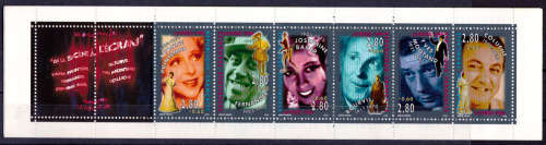 FRANCE 1994, 17 Sept. Film Actors, booklet, MNH, CV R ?? view scans