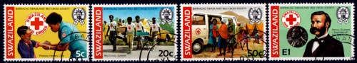 SWAZILAND 1982, 9 Nov. 50th Anniv Red Cross in Swaziland, set, UNH, CV +/-R 70.00 view scans