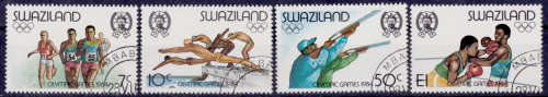 SWAZILAND 1984, 28 July. Olympic Games-LA, USA, set, UNH, CV +/-R 60.00 view scans