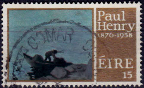 IRELAND 1976, 30 Aug. Irish Art by Paul Henry, single, UH, CV +/- R 18.00 view scans