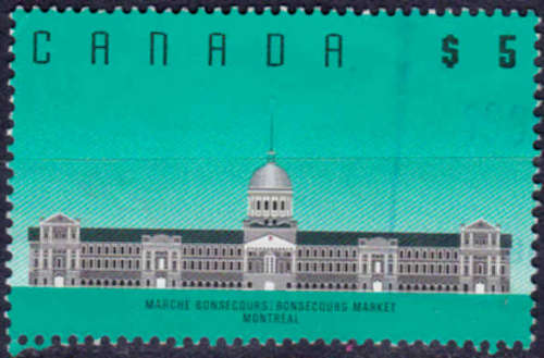 CANADA 1990 28 May, Architecture, single, UH, CV +/-R 45.00 view scans