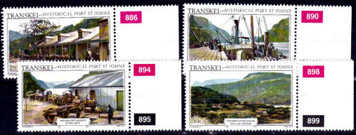 TRANSKEI 1986, 6 Feb. Port St Johns, set, MNH, CV R 10.00 view scans