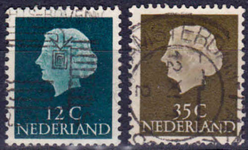 NETHERLANDS 1954, Queen Juliana, set, UNH, CV+/- R 10.00 view scans