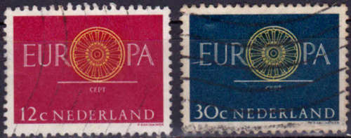 NETHERLANDS 1960, 19 Sept. EUROPA Stamps, set, UNH, CV+/- R 25.00 view scans