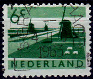 NETHERLANDS 1962, Sept. New Daily Stamp, single, UNH, CV+/- R 5.00 view scans